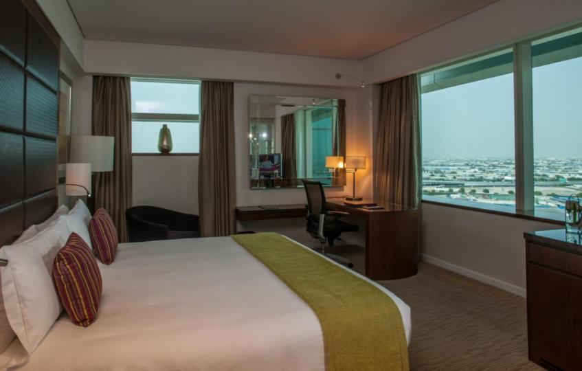 Superior room at Crowne Plaza Dubai Festival City